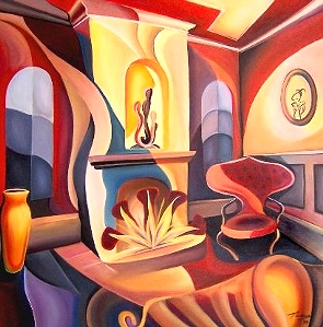 The Cats Meow - Peter Thaddeus - Art From The Gold Coast
