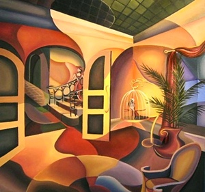 The Cats Meow - Peter Thaddeus - Art From The Gold Coast