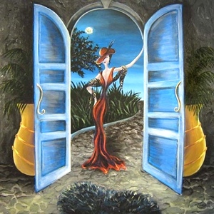The Cats Meow - Peter Thaddeus - Art From The Gold Coast