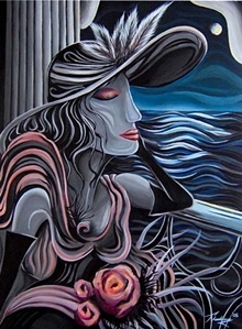 The Cats Meow - Peter Thaddeus - Art From The Gold Coast