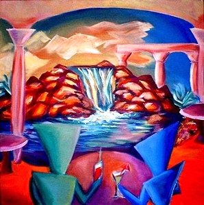 The Cats Meow - Peter Thaddeus - Art From The Gold Coast
