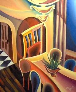 The Cats Meow - Peter Thaddeus - Art From The Gold Coast